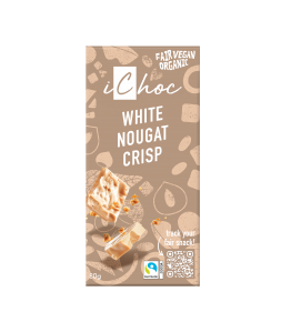 ichoc White Nougat Crisp ØKO